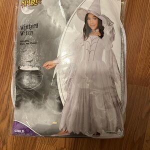Spirit Wintery Witch Kids Costume - White